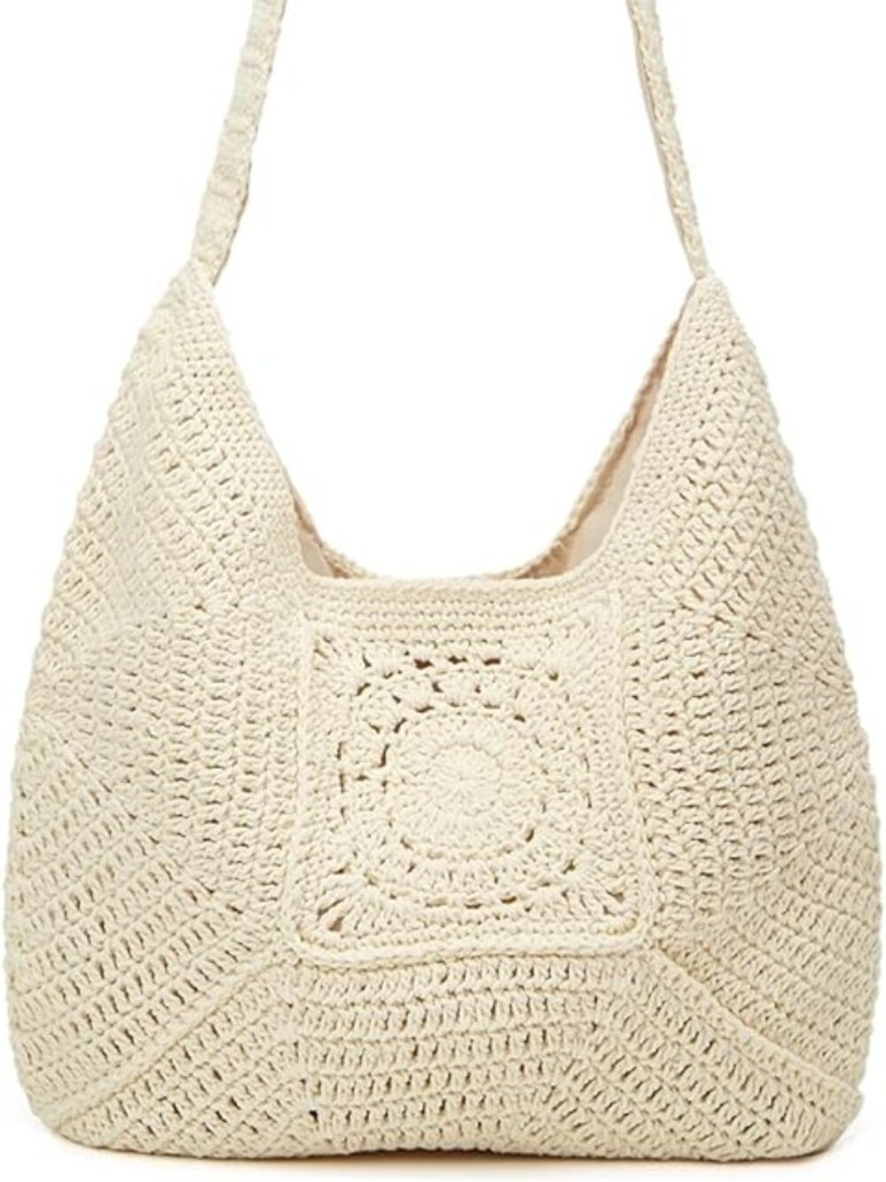 BRAND NEW Women Large Straw Beach Bag Casual Bucket Tote